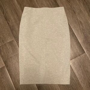 Joe fresh high wasted fitted midi skirt